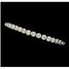 Image 2 : 2.50 ctw Diamond Tennis Bracelet - 18KT White Gold