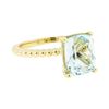 Image 1 : 3.01 ctw Aquamarine Ring - 14KT Yellow Gold