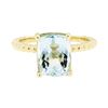 Image 2 : 3.01 ctw Aquamarine Ring - 14KT Yellow Gold