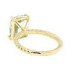 Image 3 : 3.01 ctw Aquamarine Ring - 14KT Yellow Gold