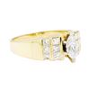 Image 1 : 1.46 ctw Diamond Ring - 14KT Yellow Gold