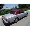 Image 2 : 1983 Silver and Red Rolls Royce Corniche Convertible