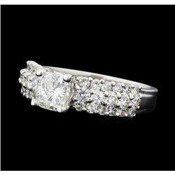 2.03 ctw Diamond Ring - 18KT White Gold