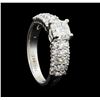 Image 4 : 2.03 ctw Diamond Ring - 18KT White Gold