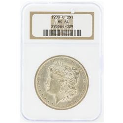 1900-O MS64 NGC Morgan Silver Dollar