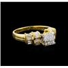 Image 1 : 1.20 ctw Diamond Ring - 14KT Yellow Gold