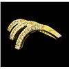 Image 2 : 0.35 ctw Diamond Ring - 14KT Yellow Gold
