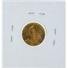 Image 2 : 1913 $2 1-2 Indian Head Quarter Eagle Gold Coin AU