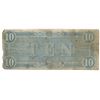 Image 2 : 1864 $10 The Confederate States of America Note T-68 CC