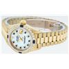 Image 8 : Rolex 18KT Gold President Diamond and Sapphire Ladies Watch