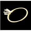 Image 3 : 0.25 ctw Diamond Solitaire Ring - 14KT Yellow Gold