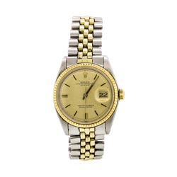 Rolex 14KT Two Tone Men's Oyster Perpetual Datejust Wristwatch