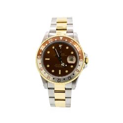 Gents Rolex Date Model Two Tone GMT-Master II Wristwatch