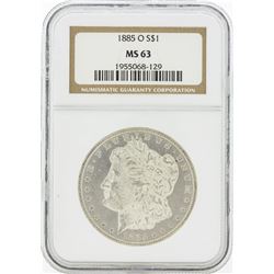 1885-O MS63 NGC Morgan Silver Dollar