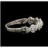 Image 2 : 6.53 ctw Diamond Bracelet - 18KT White Gold
