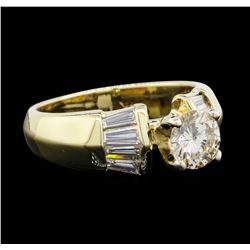 1.22 ctw Diamond Ring - 14KT Yellow Gold