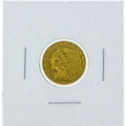 1912 $2 1-2 Indian Head Quarter Eagle Gold Coin CU