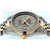 Image 9 : Rolex Mens 2T Yellow Gold & SS Slate Grey Diamond And Sapphire Datejust Wristwat
