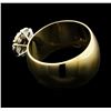 Image 3 : 0.50 ctw Diamond Cluster Ring - 14KT Yellow Gold