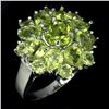 Image 2 : Natural Rich Green Peridot 29 Carats Ring