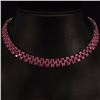 Image 2 : Stunning Natural  Ruby 207 Carats Necklace