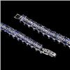 Image 2 : Natural Tanzanite 7 Inch Bracelet