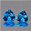 Image 1 : Natural Swiss Blue Topaz Pair 6.45 Carats