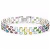 Image 1 : Natural Multi Gemstone 115 Carats Bracelet