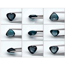 Natural London Blue Topaz Heart 3.58 Carats