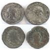 Image 1 : -Lot of (4) Roman Empire Coins includes 222-235 Severus Alexander, 249-251 Trajan Decius, 259-269 Ga