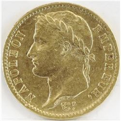 1810-A France 20 Francs Gold - Napoleon I.