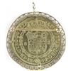 Image 2 : 1796 Peru 8 Escudos Gold - set in large bezel Pin /Pendant that test 18K Gold.