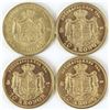 Image 2 : Lot of (8) Sweden 10 Kronor Gold includes 1873-ST, 1874-ST, 1874-ST, 1874/3-ST, 1876-EB, 1877-EB, (2