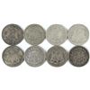 Image 2 : Lot of (8) Sweden Krona includes (6) 1875-ST  (2) 1876-ST.