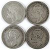 Image 1 : Lot of (4) Sweden Krona includes 1880-EB, 1884-EB  (2) 1889-EB.