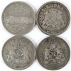 Image 2 : Lot of (4) Sweden Krona includes 1880-EB, 1884-EB  (2) 1889-EB.