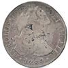 Image 3 : Lot of (2) Mexico - Spanish Colony 8 Reales includes 1788-FM  1789-FM both with chop marks.