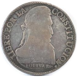 1829-PTS-JM Bolivia 8 Soles.