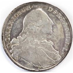 1760 German States - Bavaria Thaler.