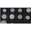 Image 1 : Lot of approx (28) misc. mostly Foreign Coins  Tokens. As Is!