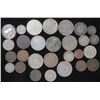 Image 2 : Lot of approx (28) misc. mostly Foreign Coins  Tokens. As Is!
