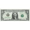 Image 1 : Error: 1977-A $1 Federal Reserve Note - missing digit serial #.