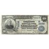 Image 1 : 1902 $10 National Currency Note - The Farmers National Bank of Geneseo, Illinois. CH# 2332 FR# 632.