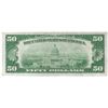 Image 2 : 1929 $50 National Currency Note - The First National Bank of Morris, Illinois. Low Serial # A000024A