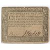 Image 2 : Colonial Currency: Maryland $2 Two Dollars Note December, 1775.