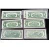 Image 2 : Lot of (9) $2 - includes (7) Legal Tender Notes 1928-1963 with consecutives  (2) FRN one with stamp