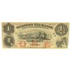 Image 1 : Obsolete Note: Lot of (3) Obsolete Notes includes 1857 $1, $2  $3 Nebraska Territory - Western Exc