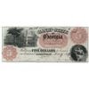 Image 1 : Obsolete Note: 1859 $5 Bank of the State of Georgia - GA330.