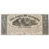 Image 1 : Obsolete Note: 1864 $5 State of Georgia, Milledgeville - CR26.