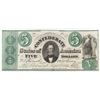 Image 1 : Contemporary Counterfeit Confederate: 1861 $5 Confederate States of America - Mismatched Serial #'s